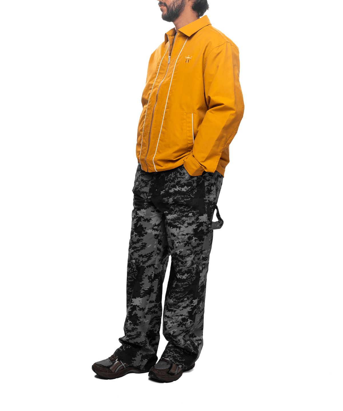Classic Logo Coaches Jacket Gold - LIKELIHOOD