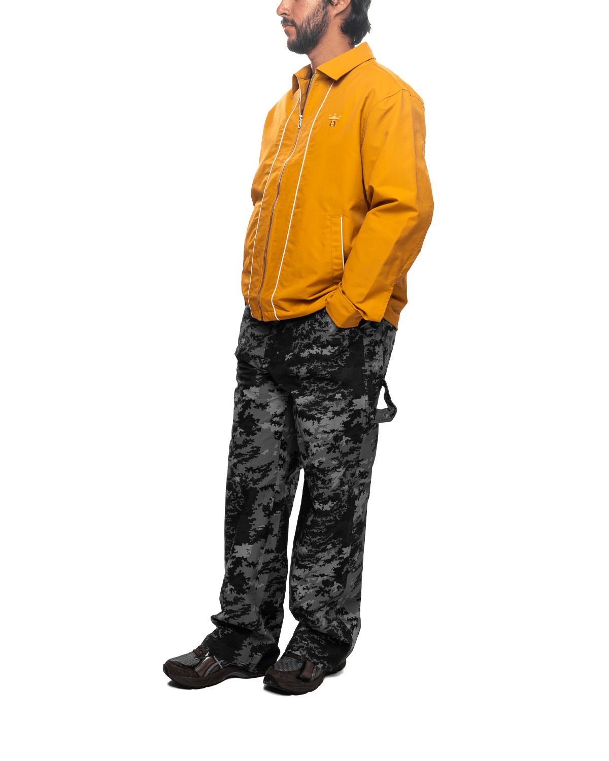 Classic Logo Coaches Jacket Gold - LIKELIHOOD