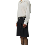 Classic Shorts Black Tropical Wool - LIKELIHOOD