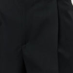 Classic Shorts Black Tropical Wool - LIKELIHOOD