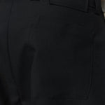 Classic Shorts Black Tropical Wool - LIKELIHOOD