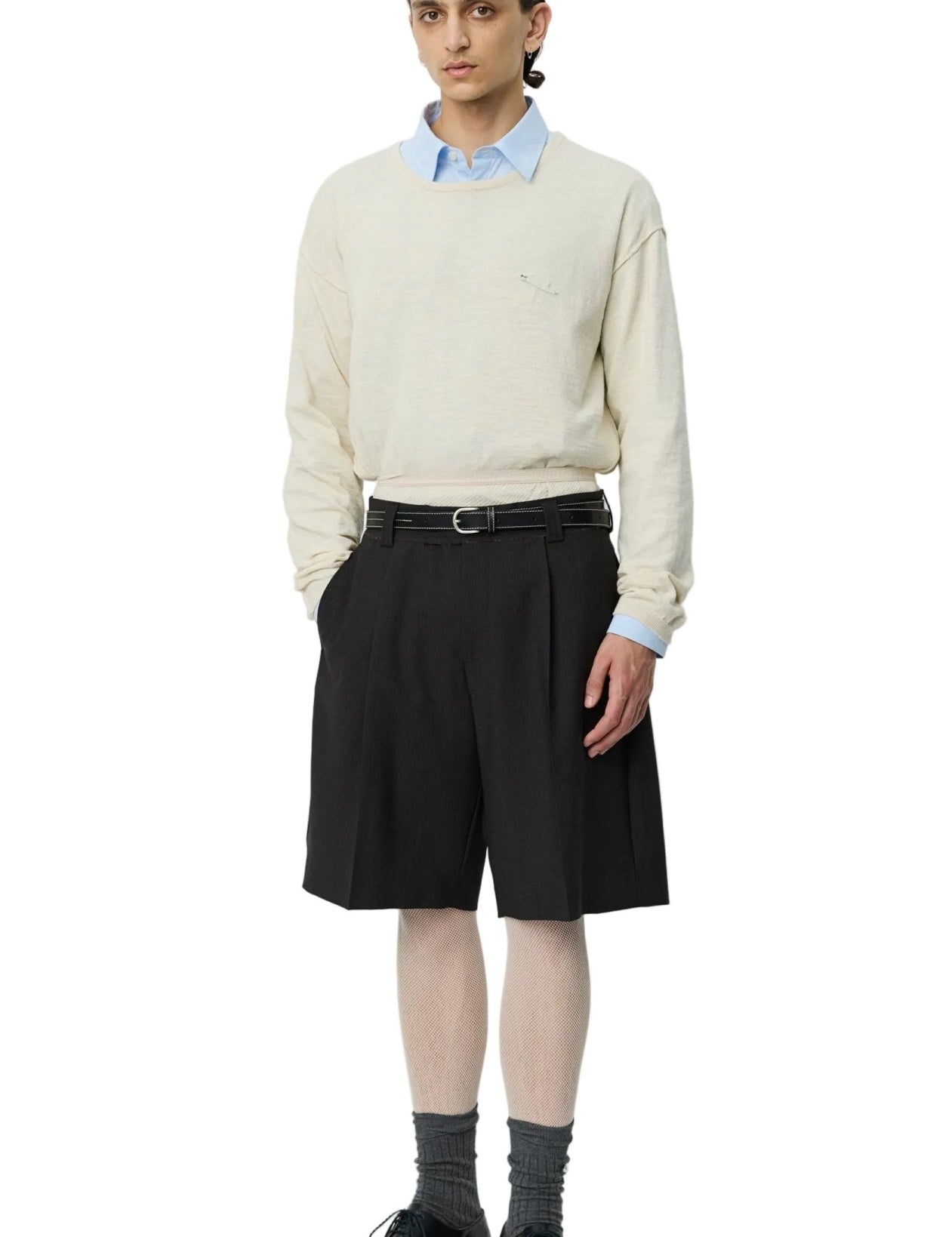 Classic Shorts Dark Grey Stripe - LIKELIHOOD