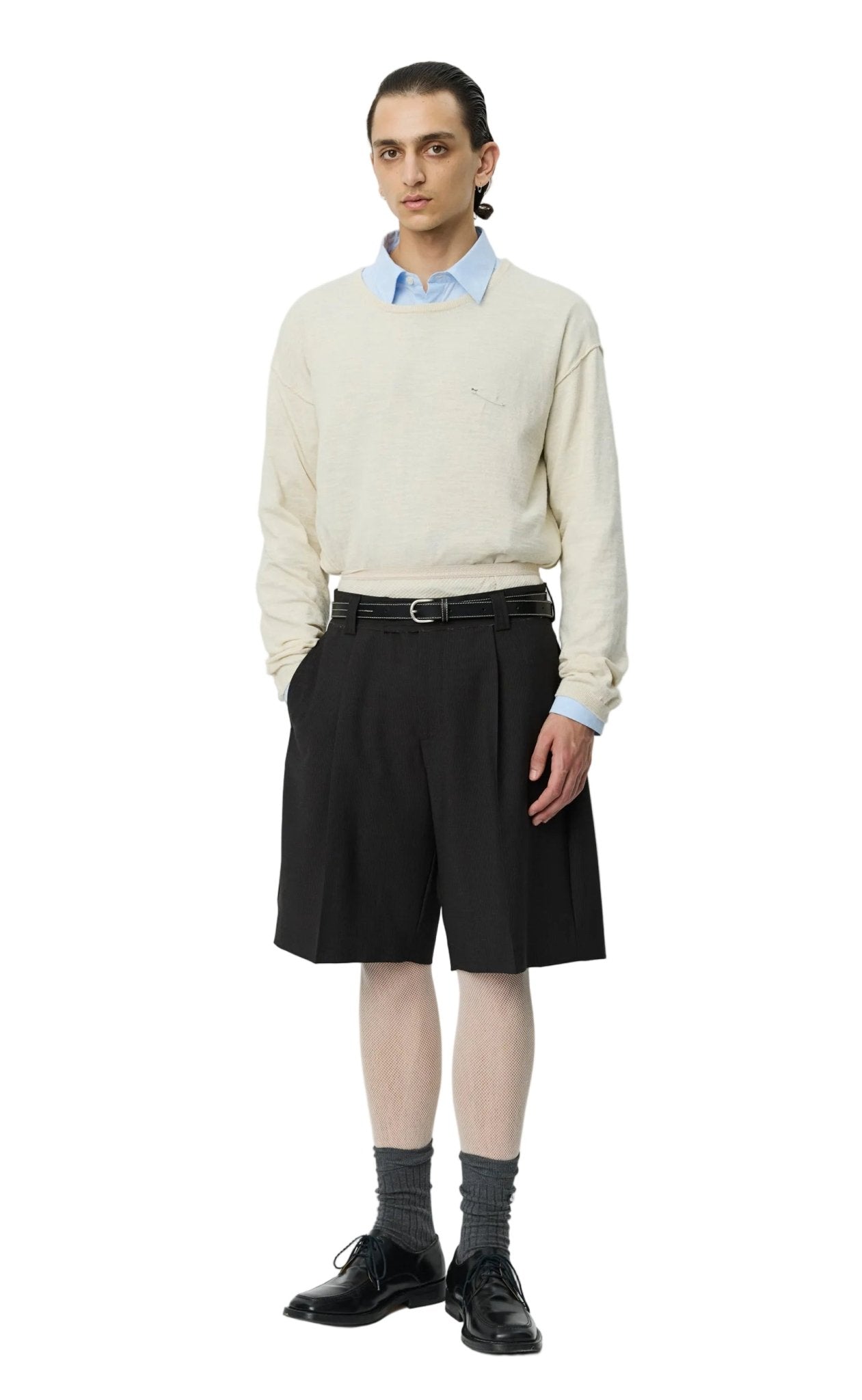 Classic Shorts Dark Grey Stripe - LIKELIHOOD