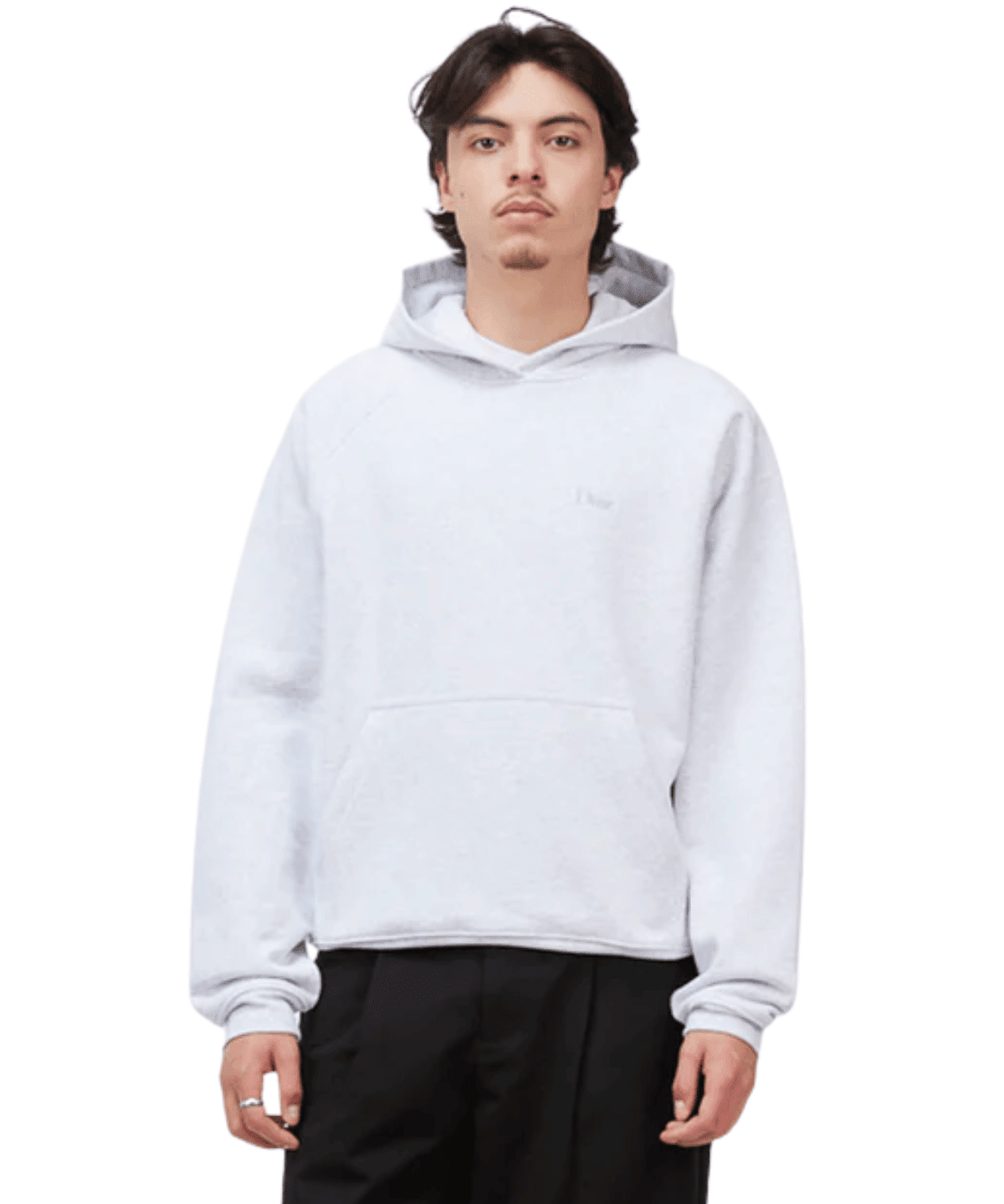 Classic Small Logo Hoodie Ash - LIKELIHOOD