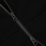 Classic Small Logo Zip Hoodie Black - LIKELIHOOD