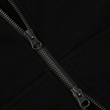 Classic Small Logo Zip Hoodie Black - LIKELIHOOD