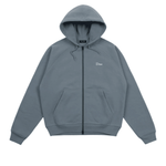 Classic Small Logo Zip Hoodie Granite - LIKELIHOOD