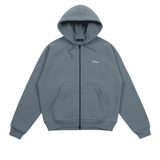 Classic Small Logo Zip Hoodie Granite - LIKELIHOOD