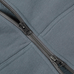 Classic Small Logo Zip Hoodie Granite - LIKELIHOOD