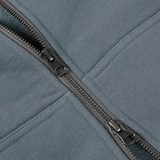 Classic Small Logo Zip Hoodie Granite - LIKELIHOOD