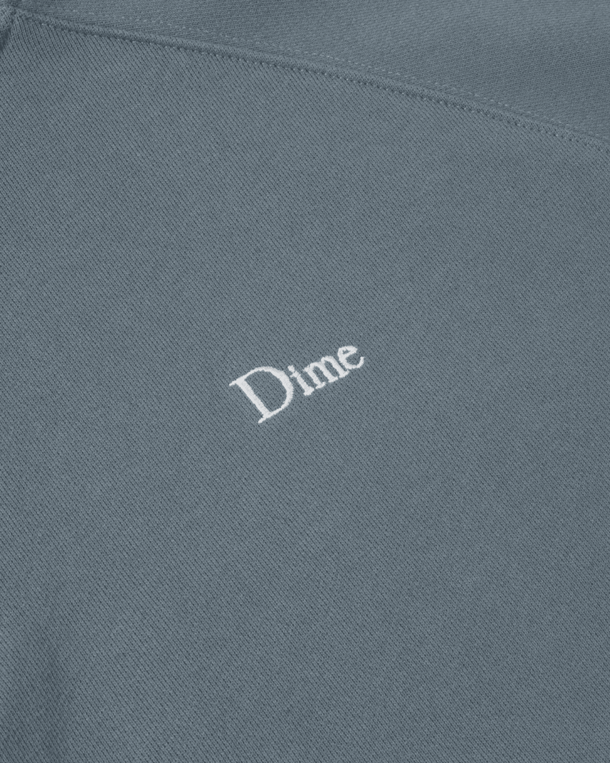 Classic Small Logo Zip Hoodie Granite - LIKELIHOOD
