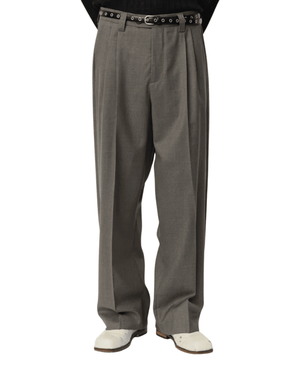 Classic Trousers Light Taupe Wool - LIKELIHOOD