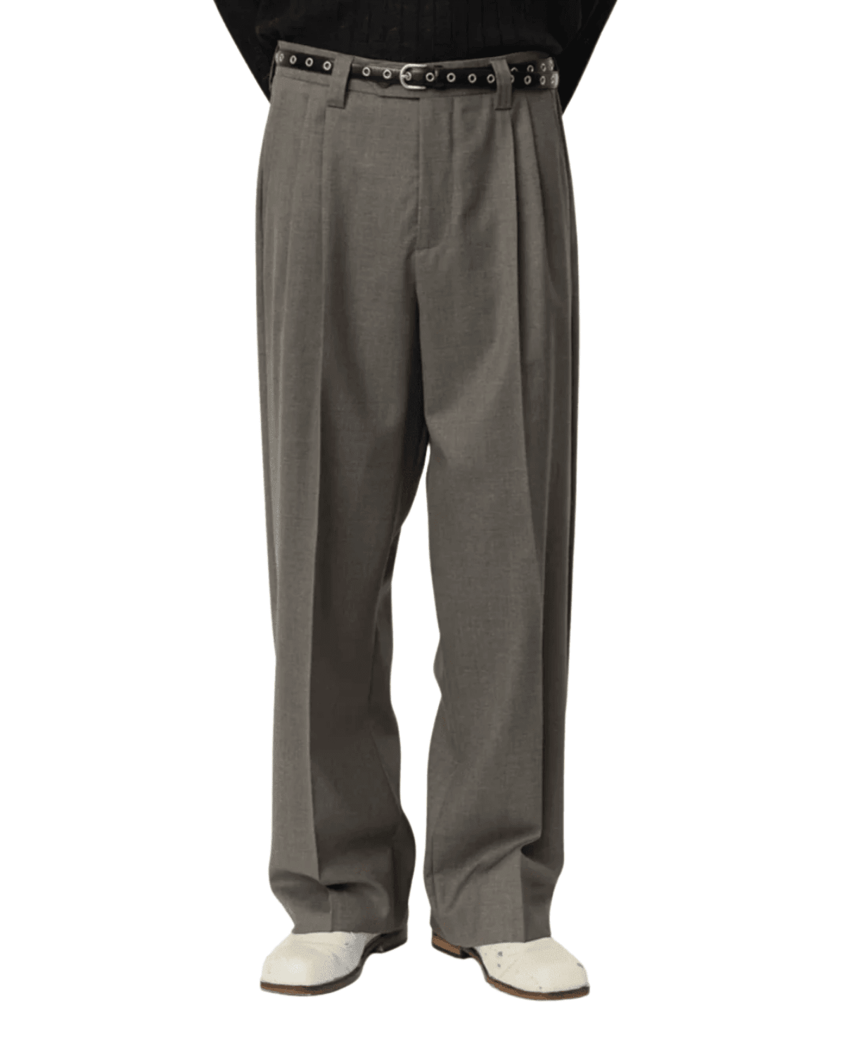 Classic Trousers Light Taupe Wool - LIKELIHOOD