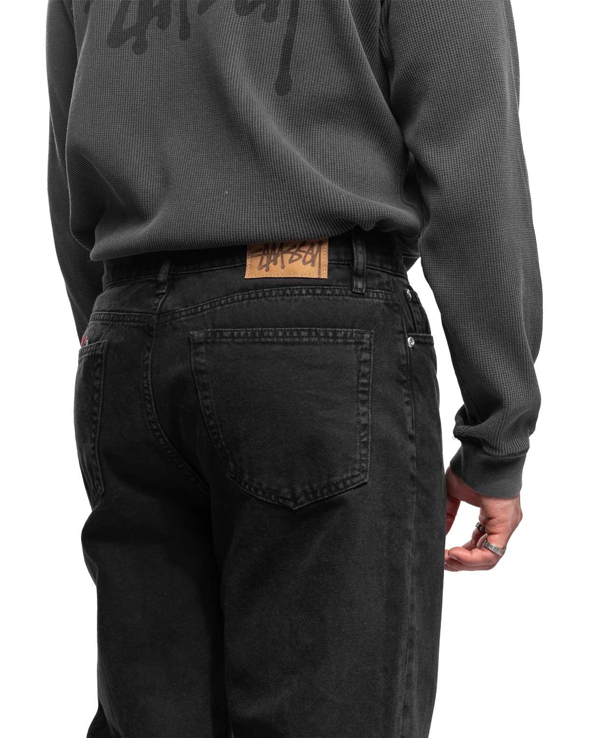 Classic Jeans Washed Canvas Black