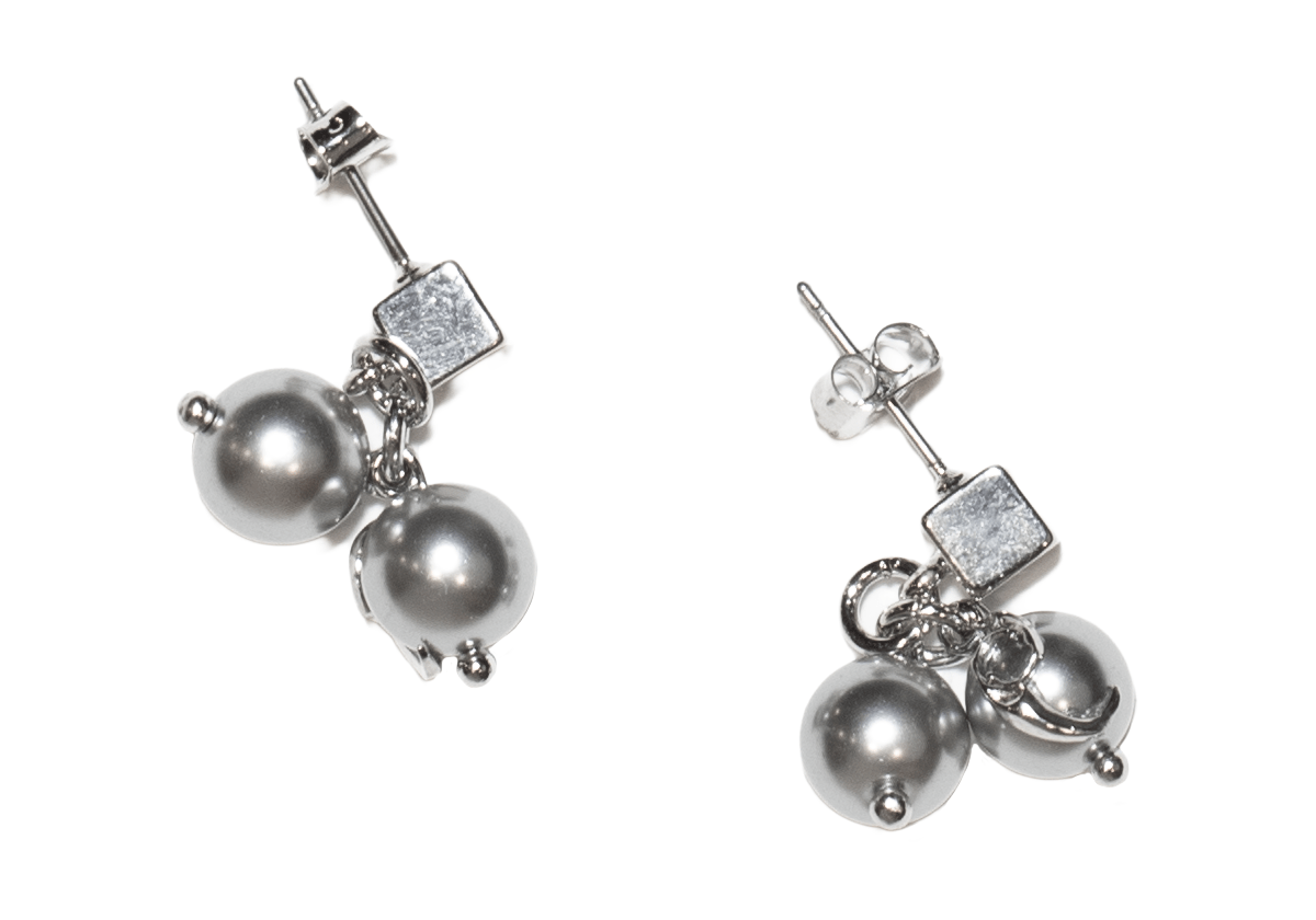 CLAWS - E25SC08 'Grey' Earrings - LIKELIHOOD