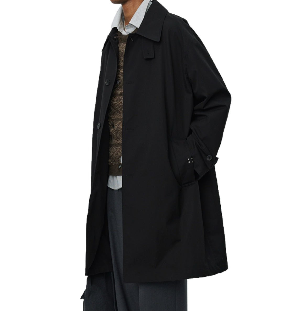 Client Coat Black - LIKELIHOOD