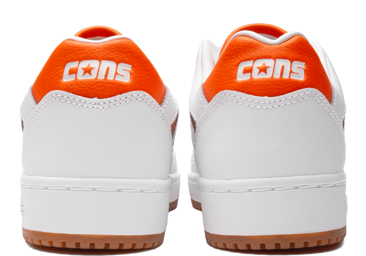 Cons AS - 1 Pro Leather White/Orange/White - LIKELIHOOD