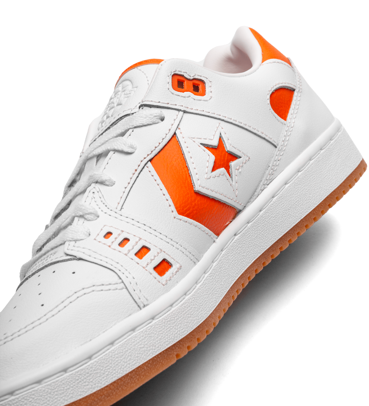Cons AS - 1 Pro Leather White/Orange/White - LIKELIHOOD