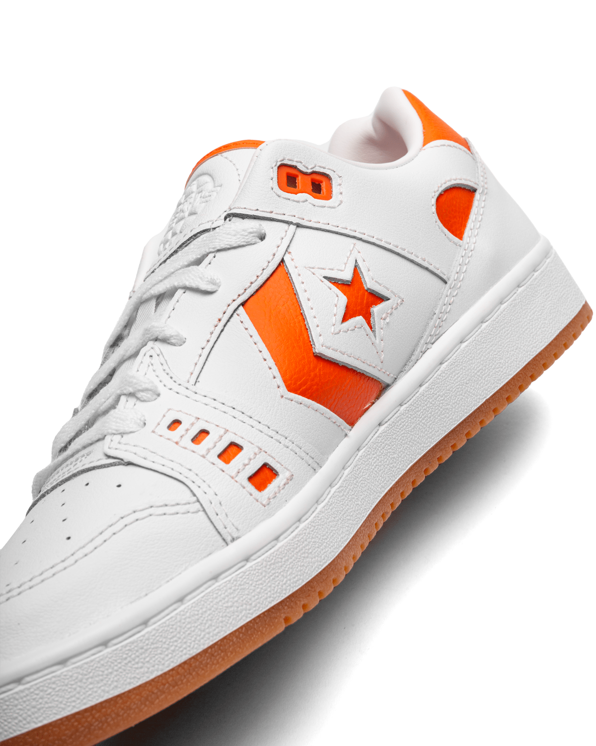 Cons AS - 1 Pro Leather White/Orange/White - LIKELIHOOD