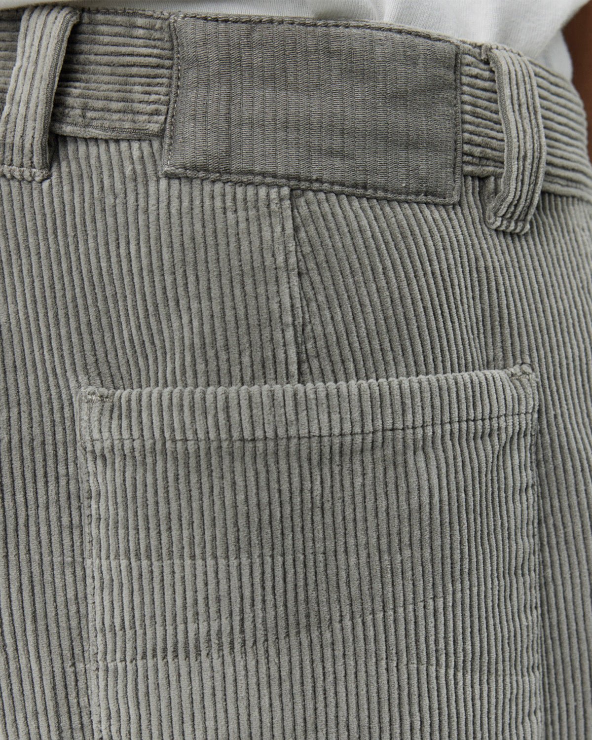 Cord Trousers Stained Grey - LIKELIHOOD