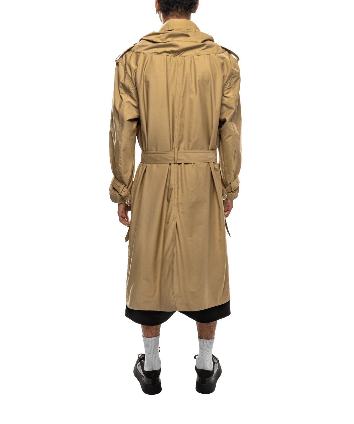 Corset Trench Coat Beige - LIKELIHOOD