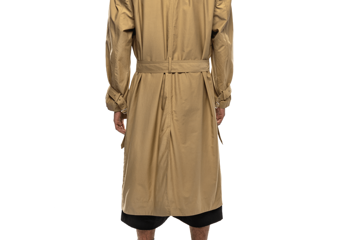 Corset Trench Coat Beige - LIKELIHOOD