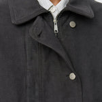 Courier Jacket Washed Grey Canvas - LIKELIHOOD