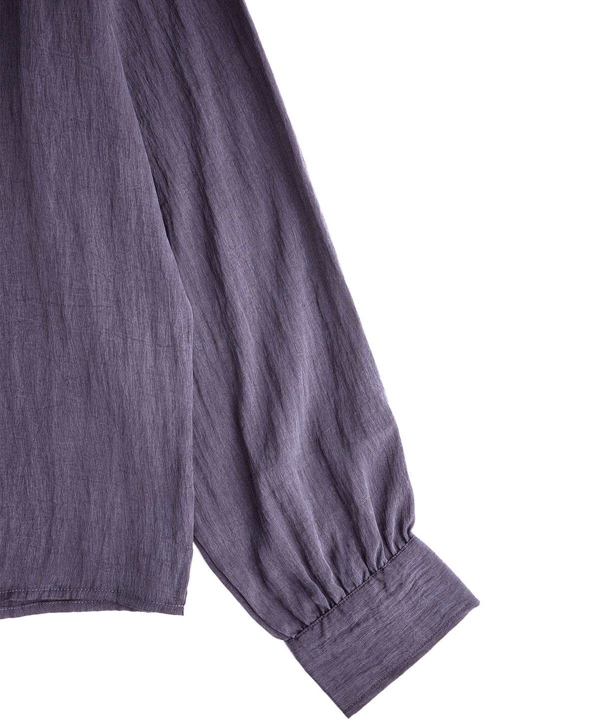 Crinkle LS Shirt Navy - LIKELIHOOD