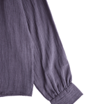 Crinkle LS Shirt Navy - LIKELIHOOD