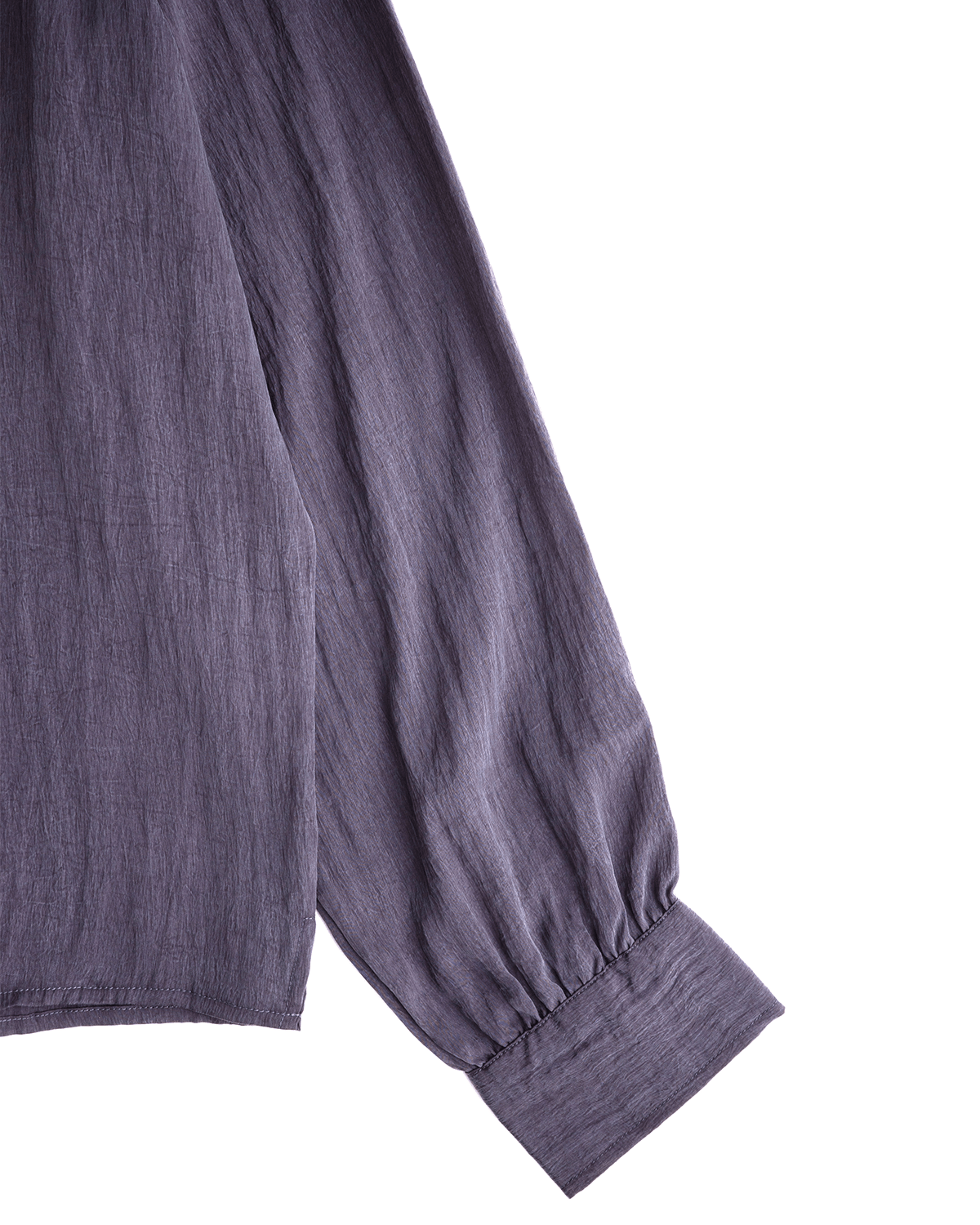 Crinkle LS Shirt Navy - LIKELIHOOD