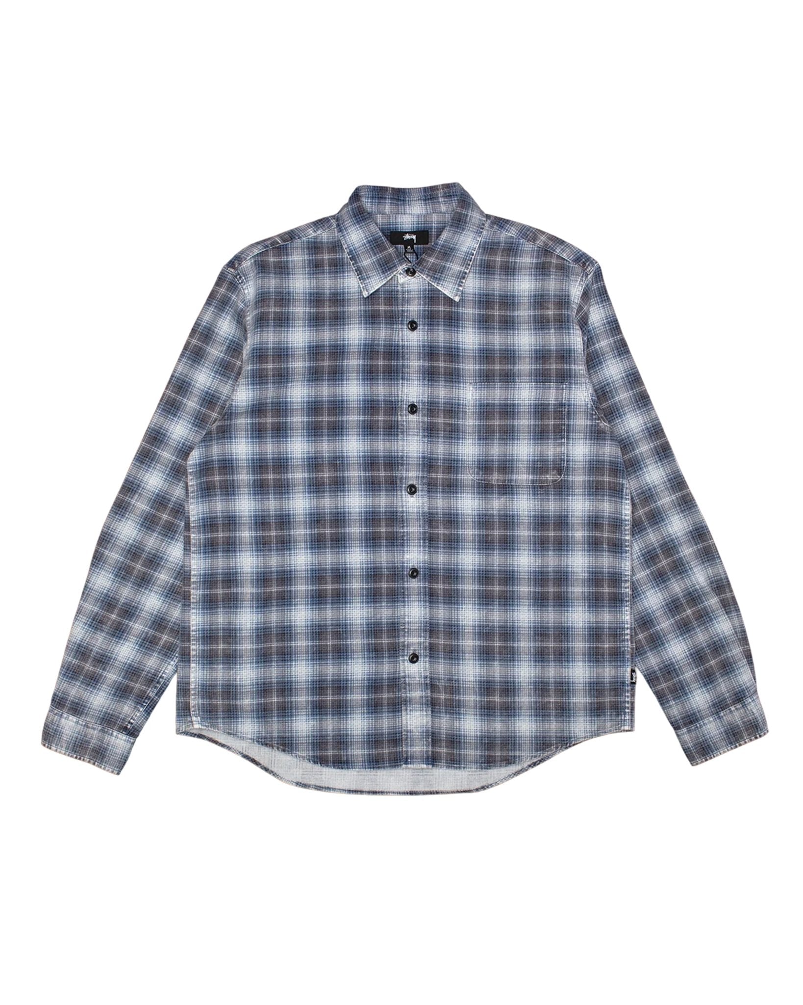 Dax Plaid Shirt Blue - LIKELIHOOD