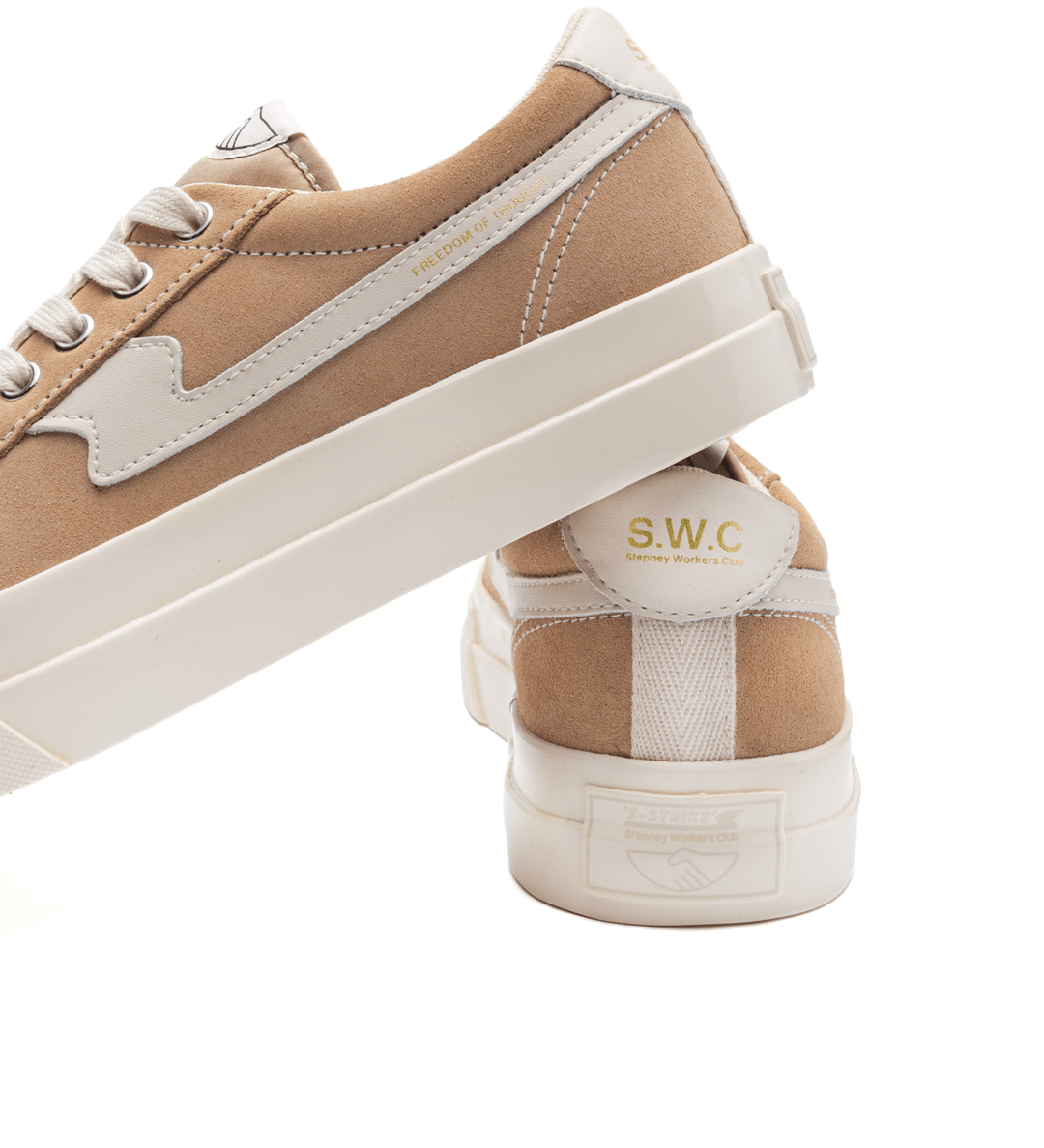Dellow S - Strike Suede Earth/Ecru - LIKELIHOOD