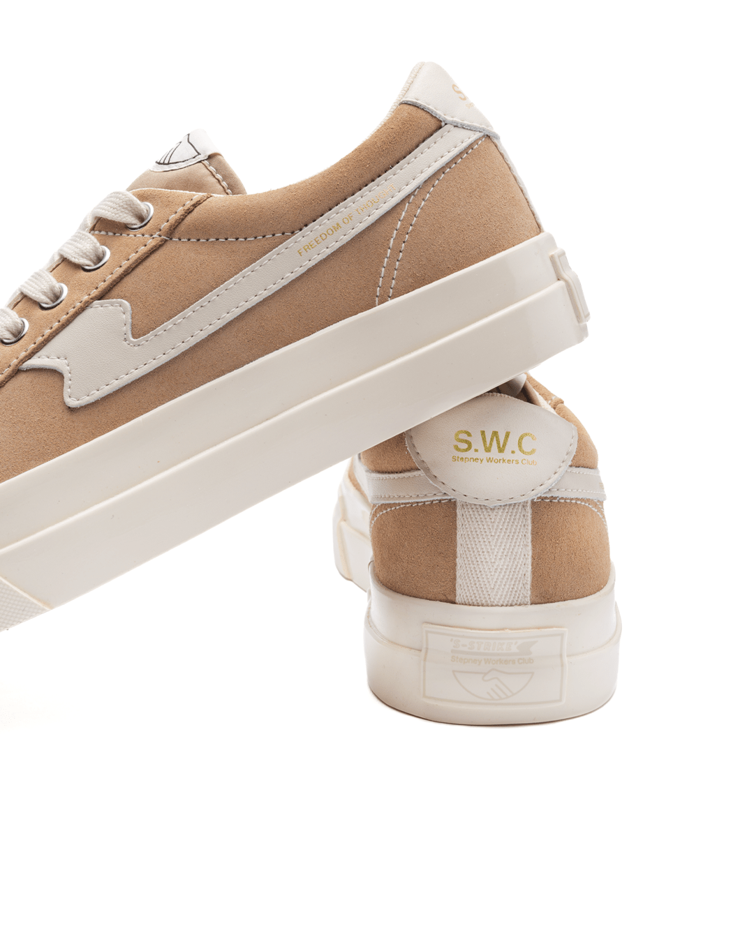 Dellow S - Strike Suede Earth/Ecru - LIKELIHOOD