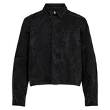 Denim Overshirt Black Vein - LIKELIHOOD