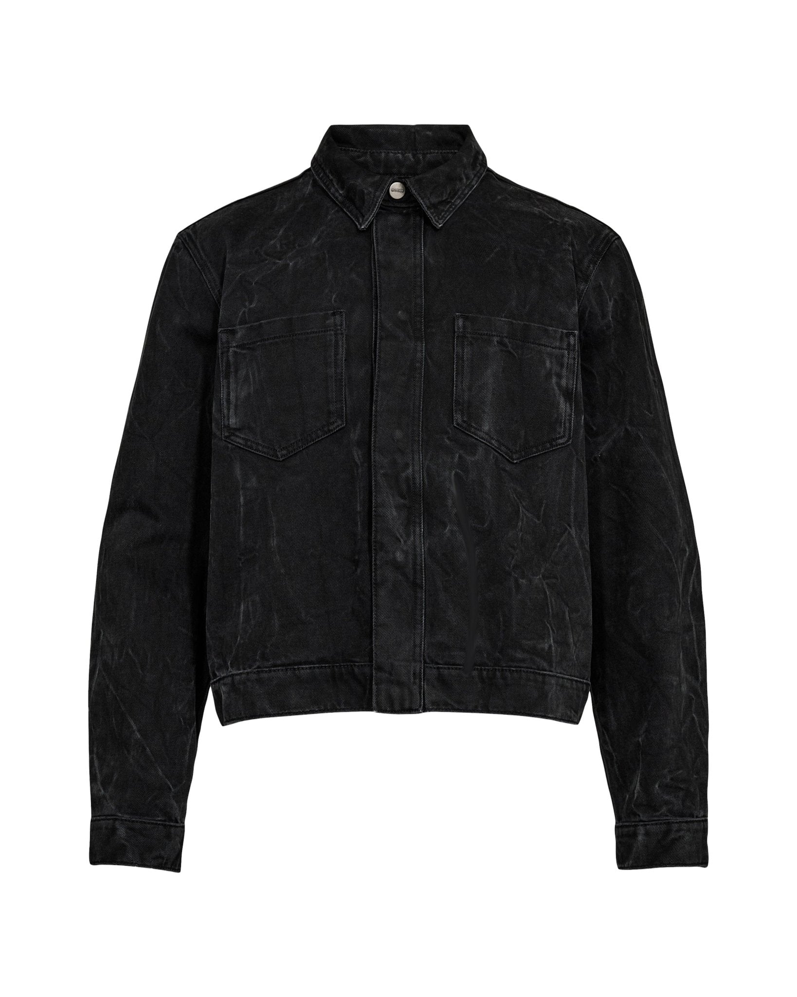 Denim Overshirt Black Vein - LIKELIHOOD
