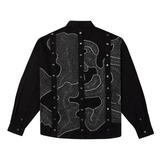 Detachable Oversized Shirt Black - LIKELIHOOD