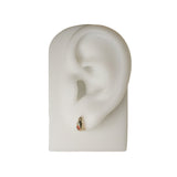 DEW Stud, Garnet, Amethyst - 14k Gold - LIKELIHOOD