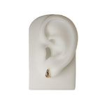 DEW Stud, Garnet, Amethyst - 14k Gold - LIKELIHOOD