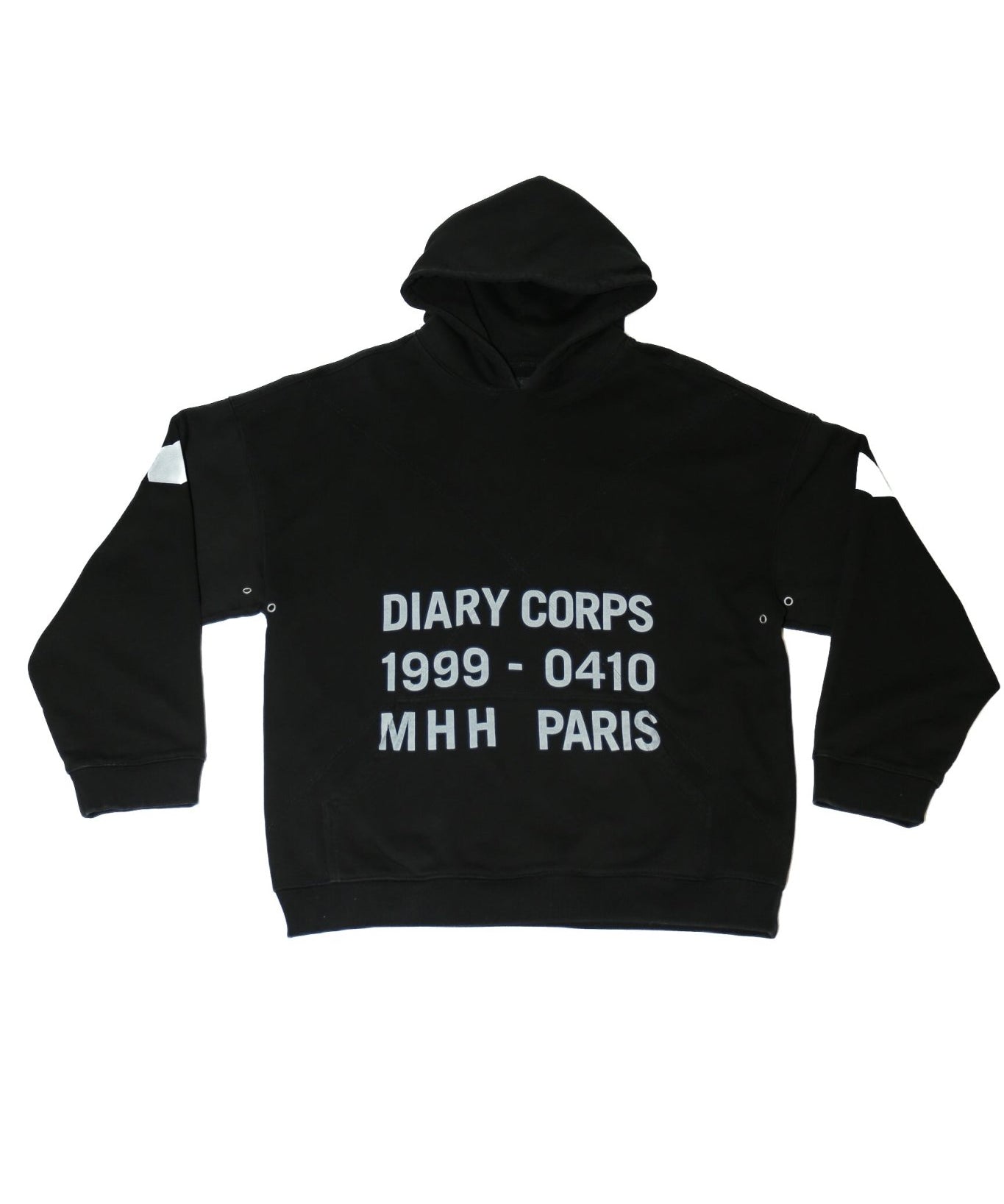 Diary Corp Pull Over Hoodie Black - LIKELIHOOD