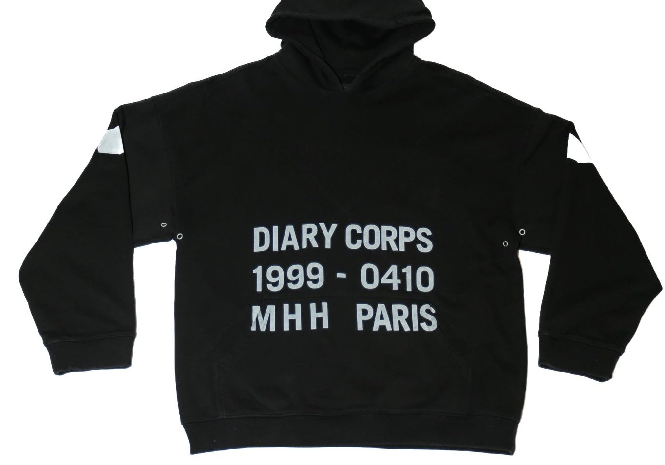 Diary Corp Pull Over Hoodie Black - LIKELIHOOD