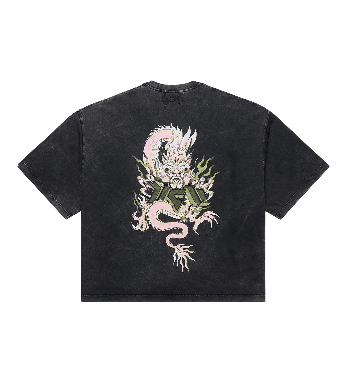 Dilong Oversized Tee Black Corosion - LIKELIHOOD