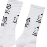 Doggo Socks White - LIKELIHOOD