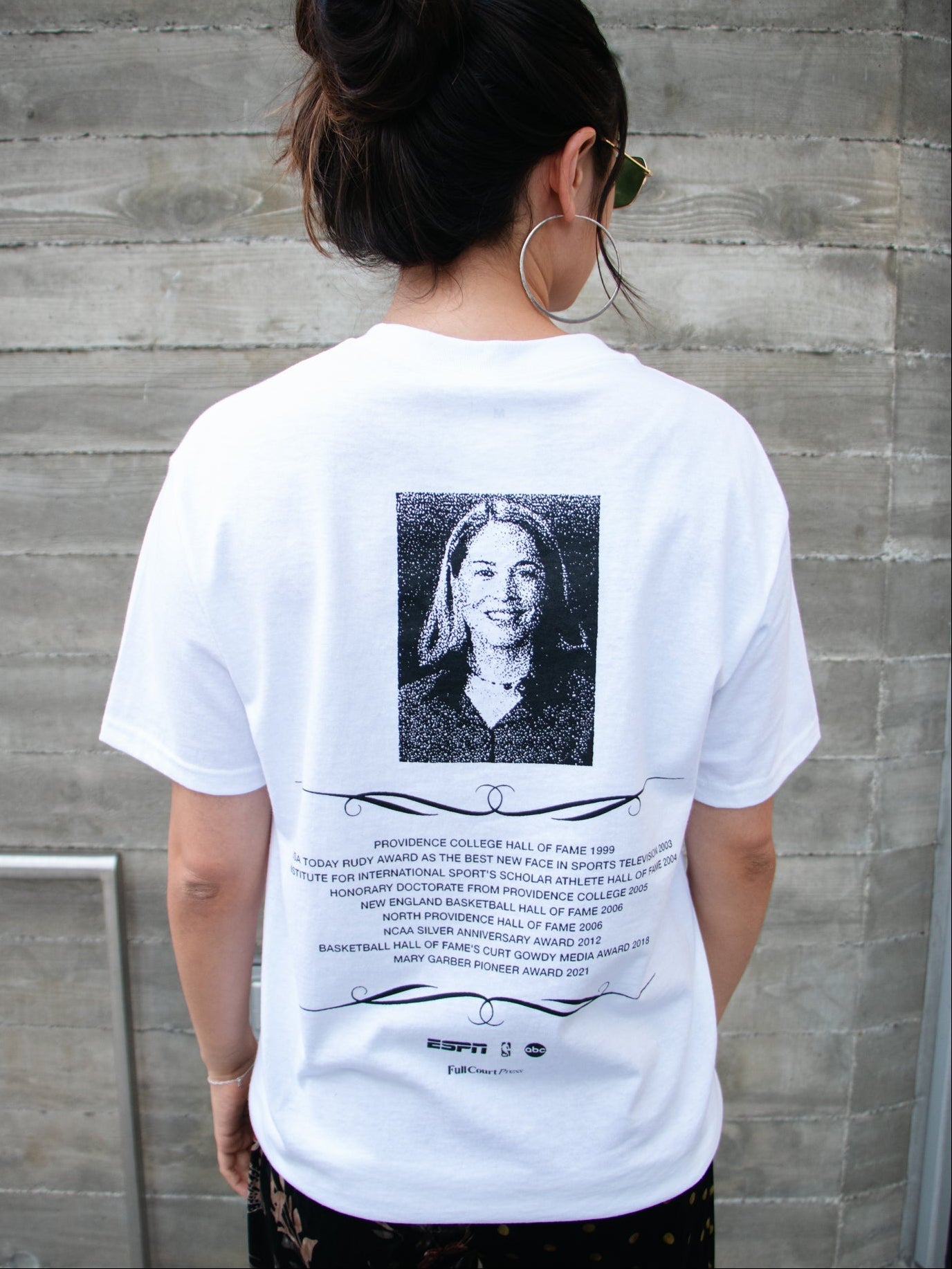 Doris Burke S/S Tee White - LIKELIHOOD