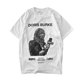 Doris Burke S/S Tee White