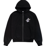 Dot Surf Zip Hoodie Black - LIKELIHOOD