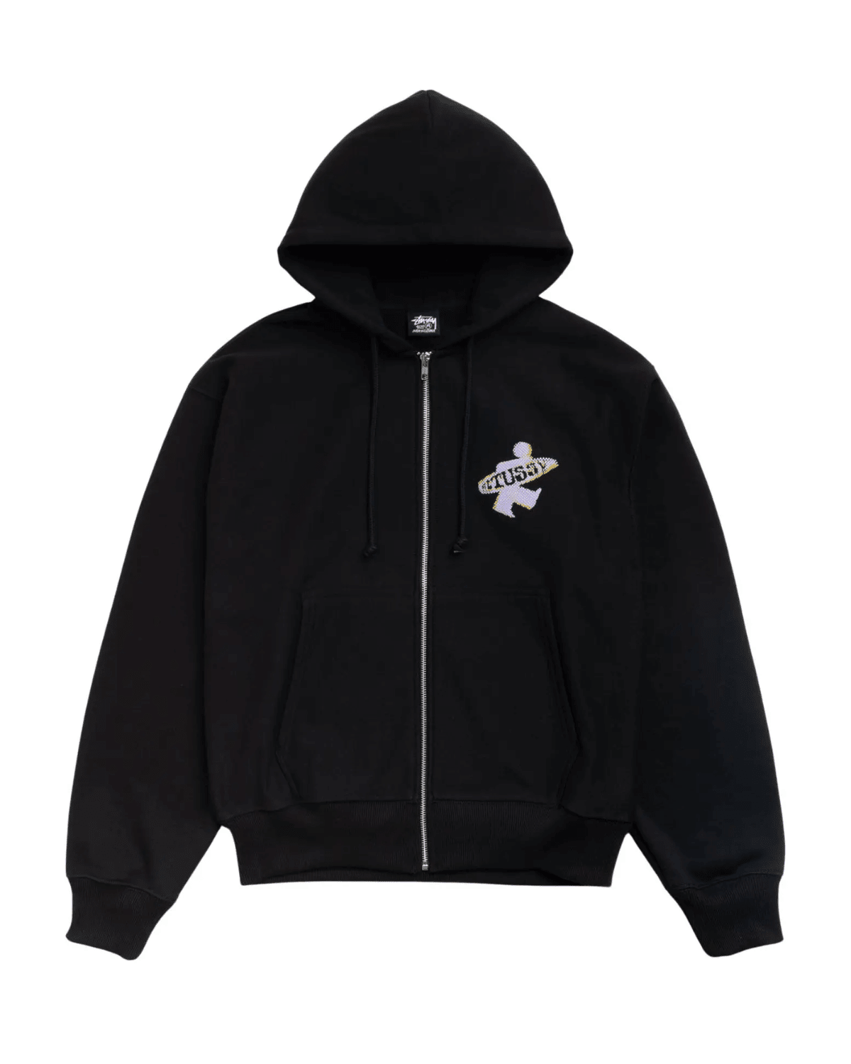 Dot Surf Zip Hoodie Black - LIKELIHOOD