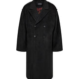 Double-Breasted Wool Coat Black - LIKELIHOOD