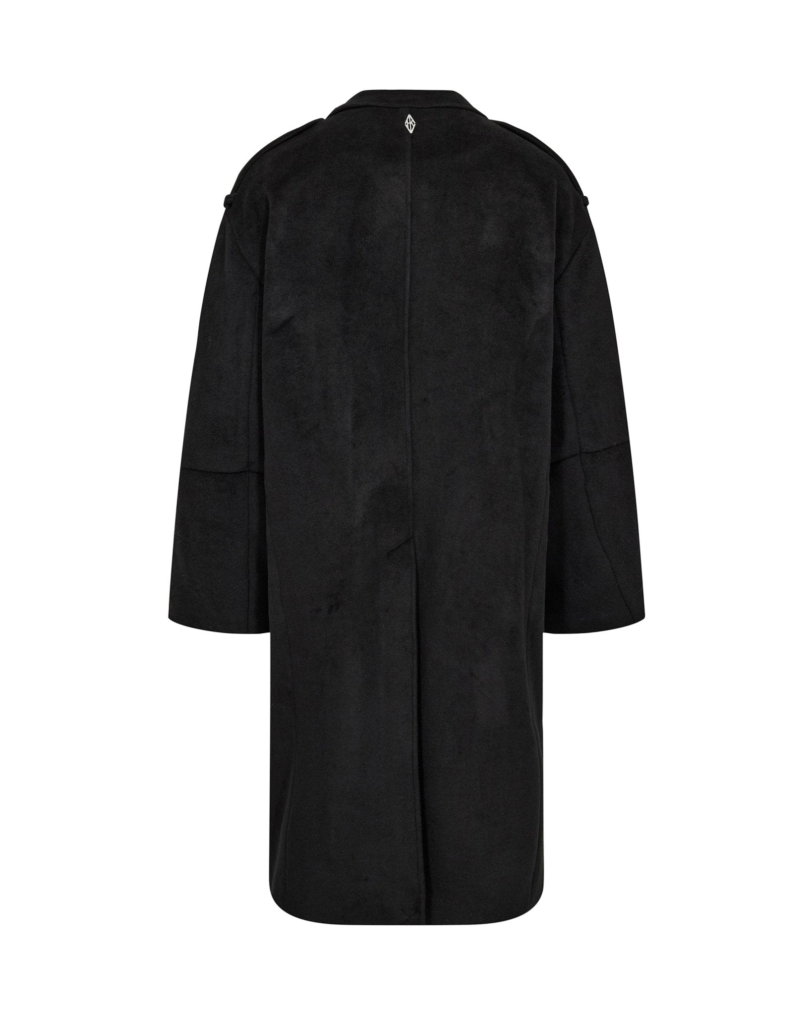 Double-Breasted Wool Coat Black - LIKELIHOOD