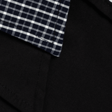 Double Collar Short Sleeve Shirt Black - LIKELIHOOD
