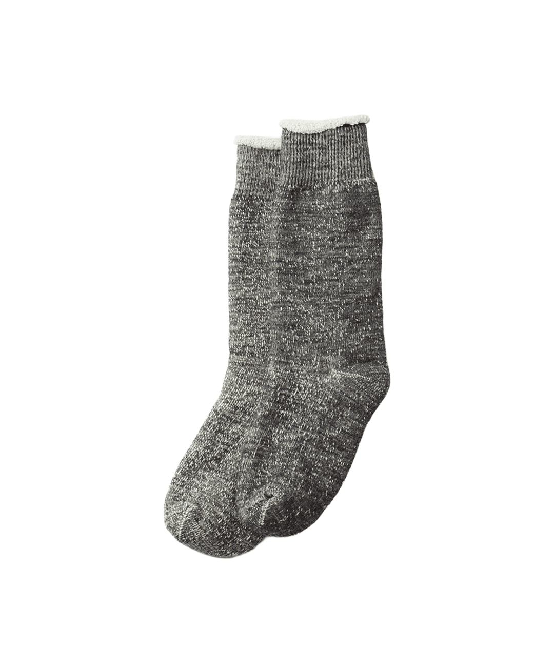 Double Face Crew Socks Charcoal - LIKELIHOOD